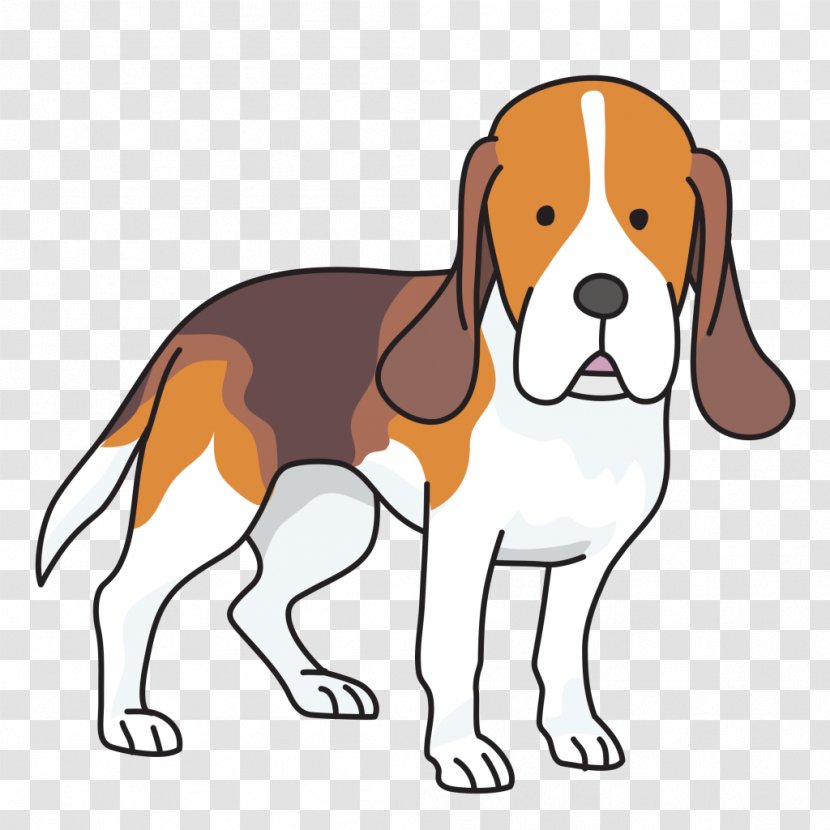 Beagle Puppy Basset Hound Foxhound Clip Art - Dog Food - Fancy Transparent PNG