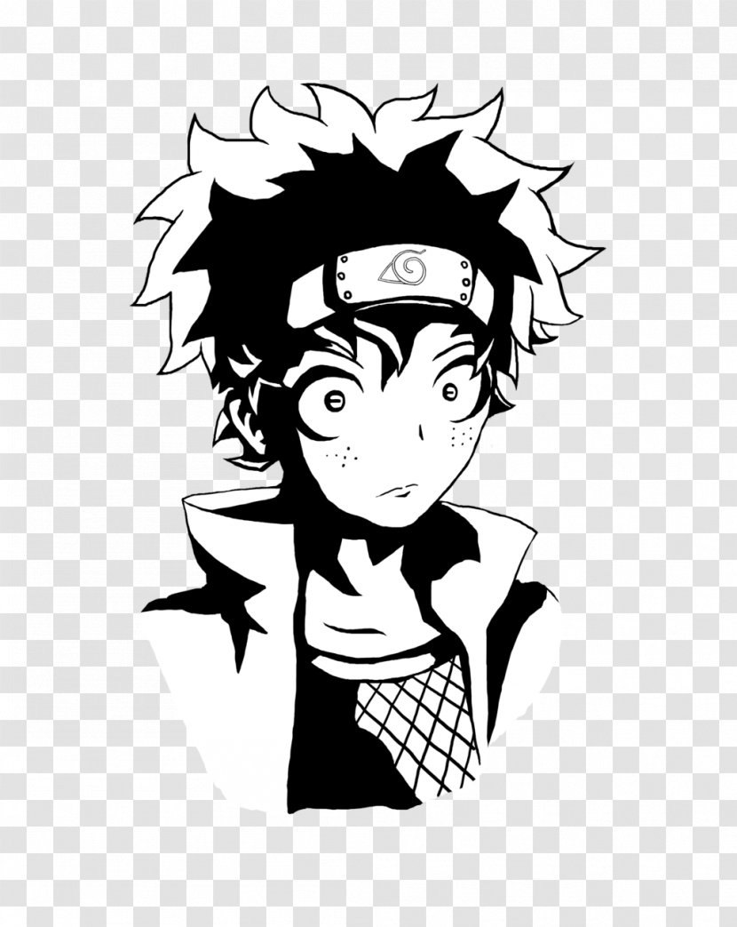 Drawing Cosplay Line Art Naruto - Flower Transparent PNG