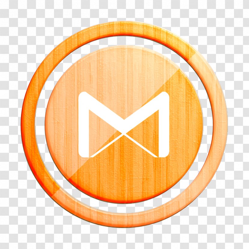 Gmail Icon - Orange - Symbol Logo Transparent PNG