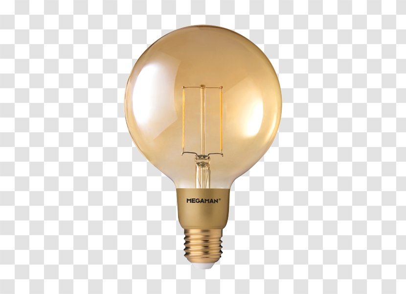 Incandescent Light Bulb LED Lamp Edison Screw - Luminous Flux Transparent PNG