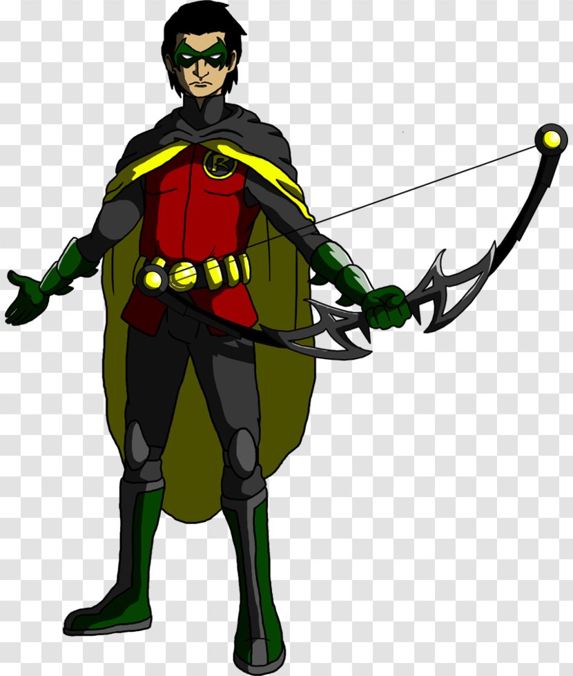 Damian Wayne Robin Batman Ra's Al Ghul Nightwing - Young Justice - Stretched Vector Transparent PNG