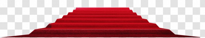 Furniture Stairs Flooring - Red Stair Treads Carpet Transparent PNG