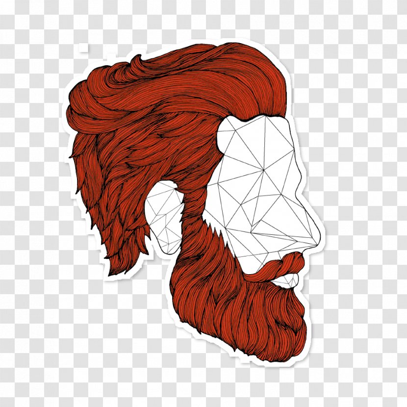 Portrait Drawing - Art - Red Beard Transparent PNG
