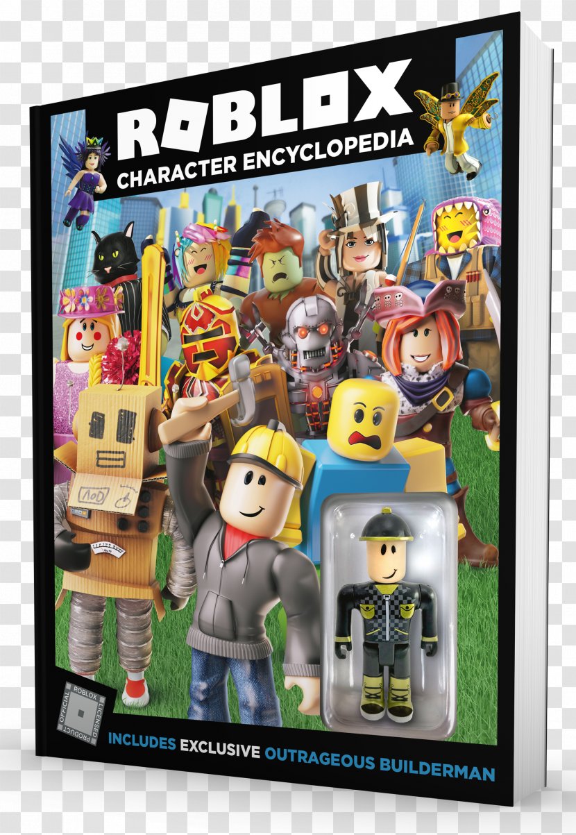 Roblox Character Encyclopedia Annual 2019 Video Game Book - Action Figure Transparent PNG
