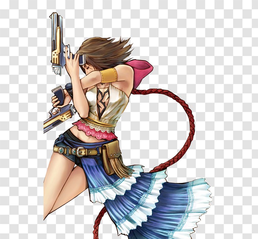 Final Fantasy X-2 X/X-2 HD Remaster XIII Yuna - Watercolor - Silhouette Transparent PNG