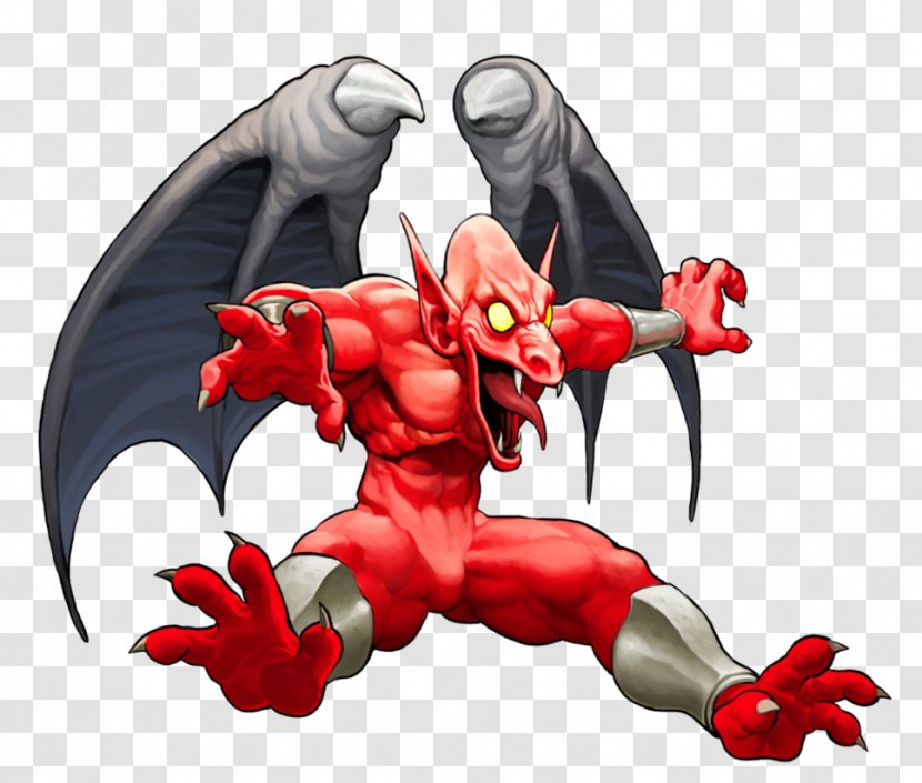 Gargoyle's Quest Demon's Crest Ghosts 'n Goblins Firebrand Fan Art - Gargoyle S Transparent PNG