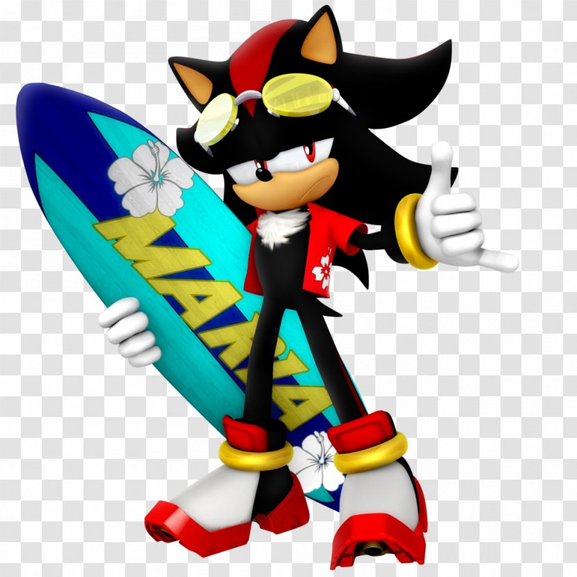 Shadow The Hedgehog Amy Rose Ariciul Sonic Rendering Tails - Fictional Character - Three-dimensional Artistic Characters Transparent PNG