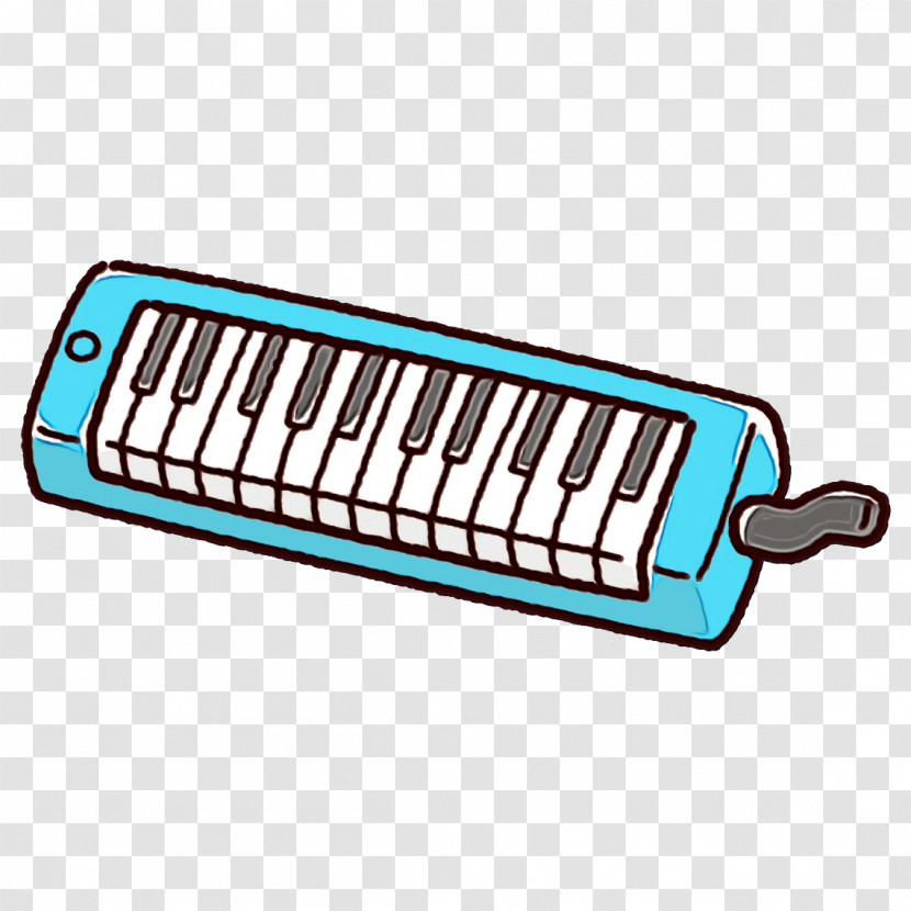 Melodica Technology Musical Instrument Transparent PNG