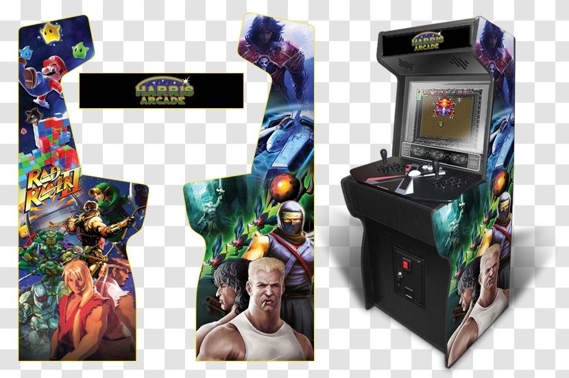 Arcade Cabinet Game Video MAME - Recreation Room - Classic Transparent PNG