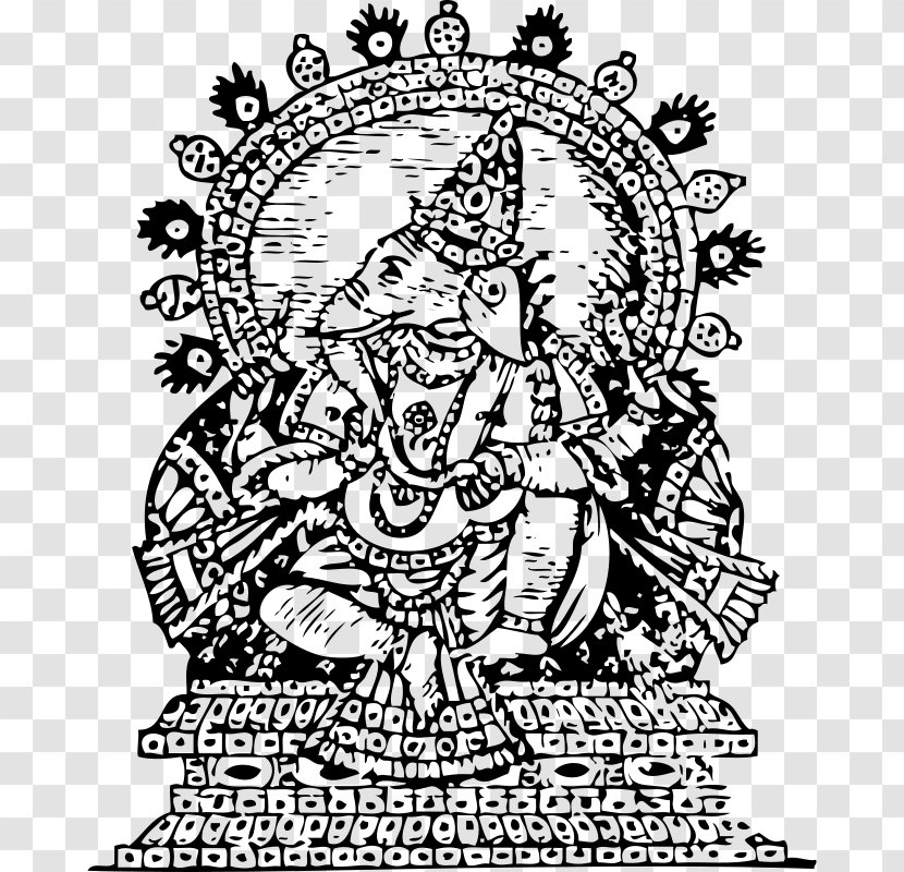 Ganesha Ganesh Chaturthi Mahadeva Clip Art - Fictional Character Transparent PNG