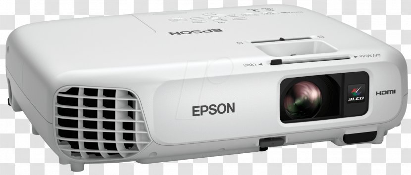 Multimedia Projectors 3LCD XGA Epson - Projector Transparent PNG