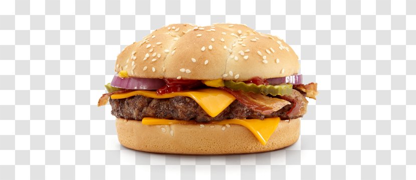 McDonald's Quarter Pounder Hamburger Cheeseburger Burger King - Finger Food Transparent PNG
