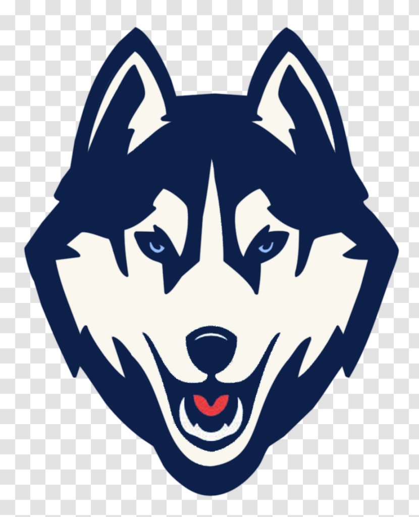 Connecticut Huskies Men's Basketball Women's Football University Of NCAA Division I Tournament - Face - Wolf Transparent PNG
