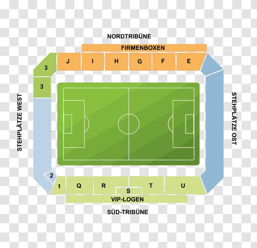 Stadium Angle Line Product Design Font - Green Transparent PNG