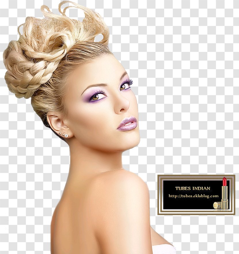 Blond Fashion Hairstyle - Art - Woman Transparent PNG