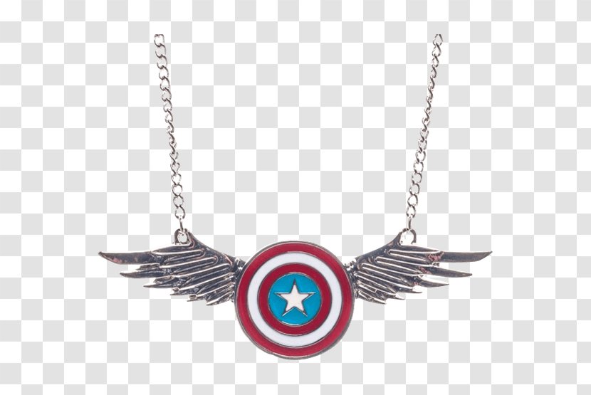 Locket Captain America Necklace Body Jewellery Transparent PNG