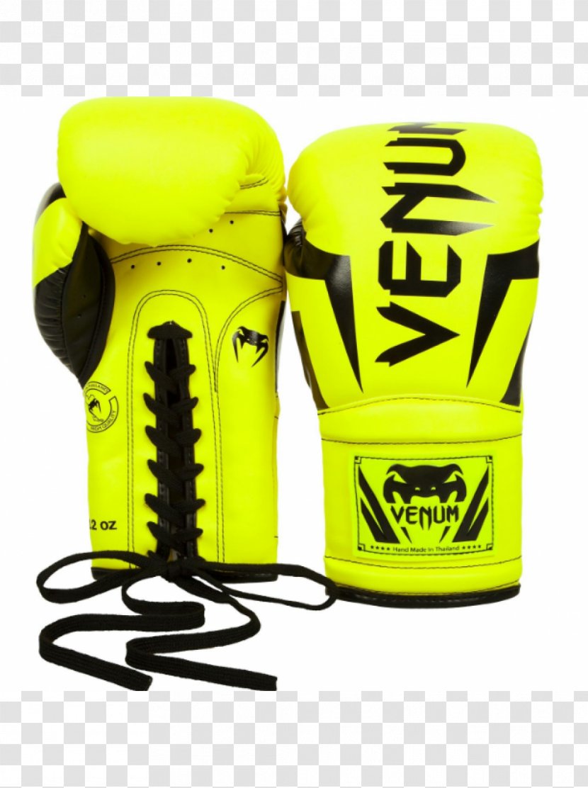 Boxing Glove Venum Shoelaces - Soccer Goalie - Gloves Transparent PNG