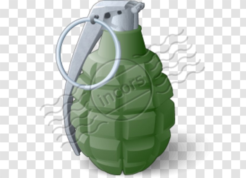 Grenade Dynamite Explosion Bomb - Green Transparent PNG