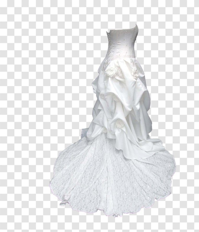 Gown Adobe Photoshop Wedding Dress Bride - Figurine Transparent PNG