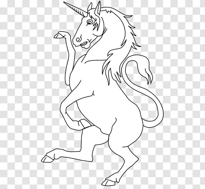 Heraldry Figura Coat Of Arms Supporter Unicorn Transparent PNG