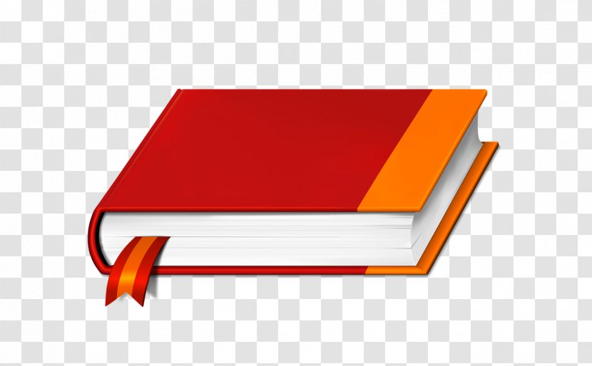 Bookmark Once And Always The Decameron Blog - Red - Book Transparent PNG
