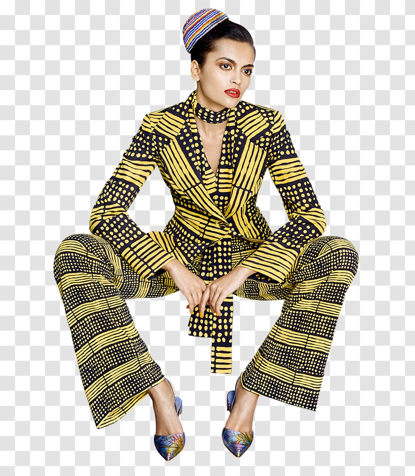 Tartan Sleeve - Fashion Model - Cycladic Art Transparent PNG