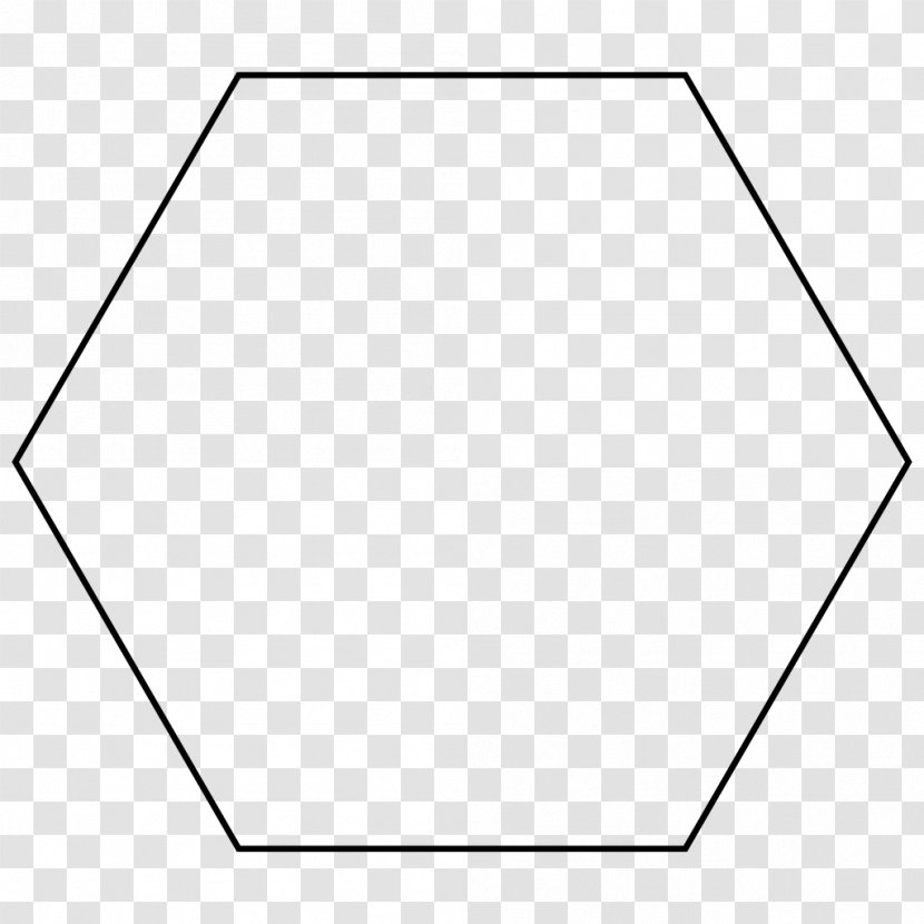 Hexagon Shape Regular Polygon Geometry - Area - Blue Shapes Drawn Transparent PNG
