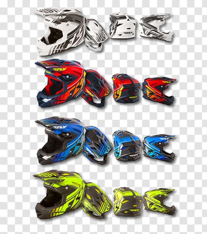 Bicycle Helmets Motorcycle FLY Racing Default Plastic - Lacrosse Protective Gear Transparent PNG
