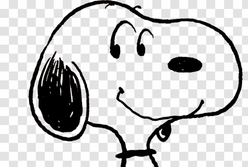 Snoopy Woodstock Charlie Brown Peanuts Coloring Book - Silhouette - Beagle Transparent PNG