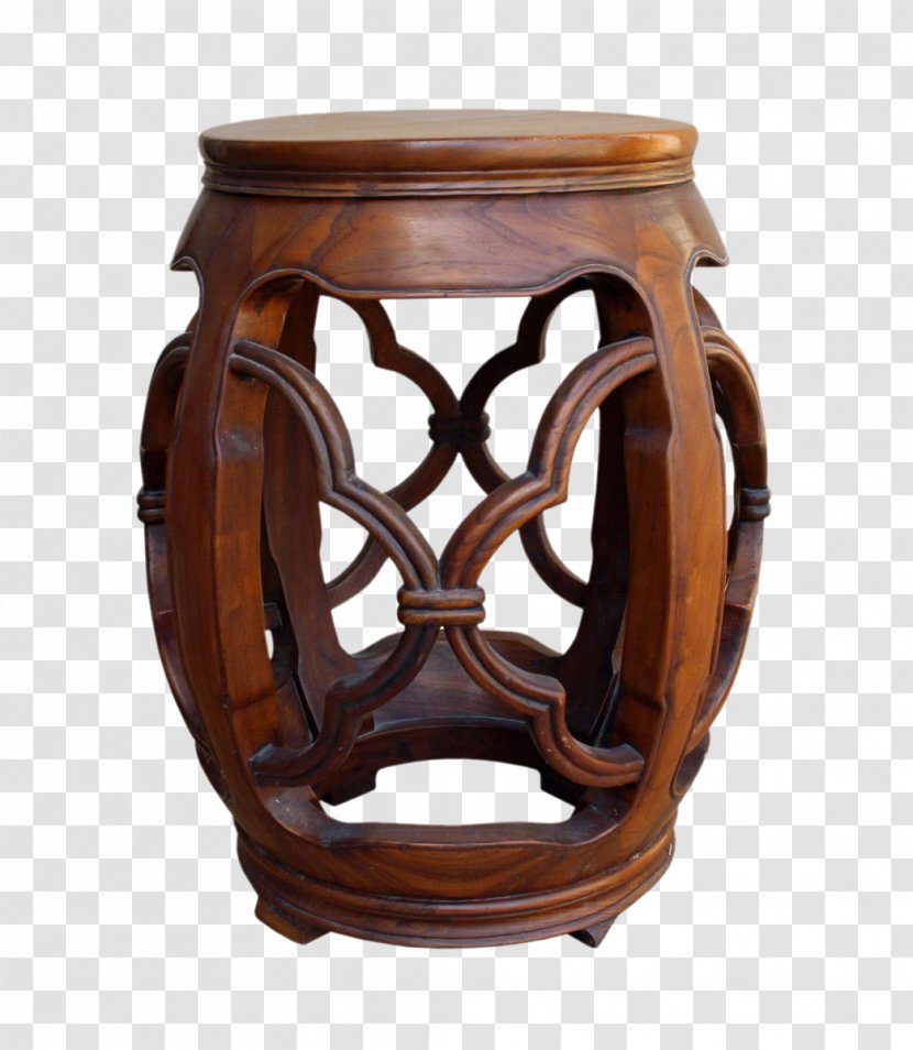 Stool China Table Wood Drum - Furniture - Chinese Transparent PNG