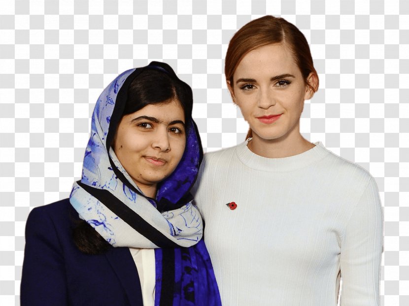 Malala Yousafzai Emma Watson He Named Me Actor Harry Potter And The Philosopher's Stone - Frame Transparent PNG