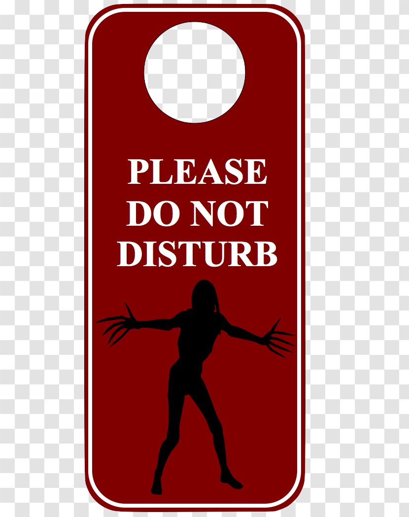 Door Hanger Sign Hotel Ornament - Plastic Transparent PNG