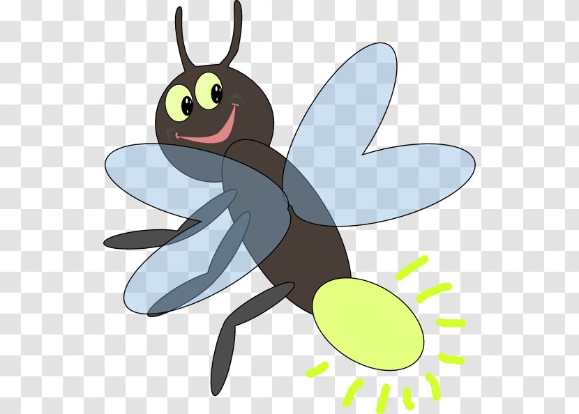 Firefly Light Insect Clip Art - Pollinator - Cliparts Transparent PNG