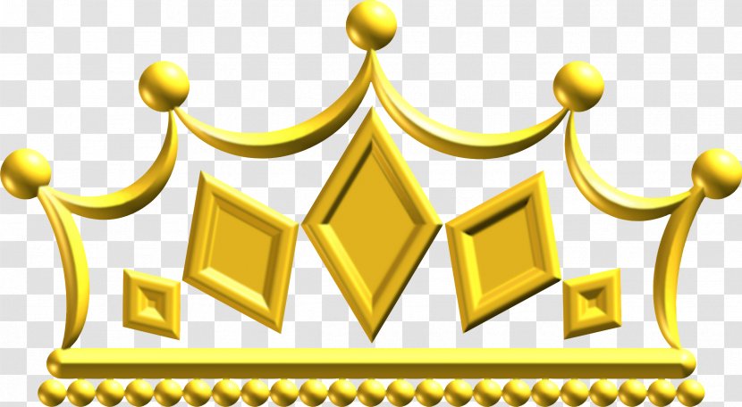 Clip Art Image Crown Vector Graphics - Yellow Transparent PNG