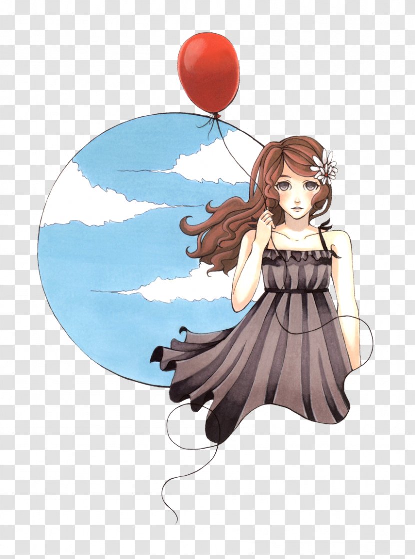 Fairy Cartoon Balloon - Tree - For Get Me Not Transparent PNG