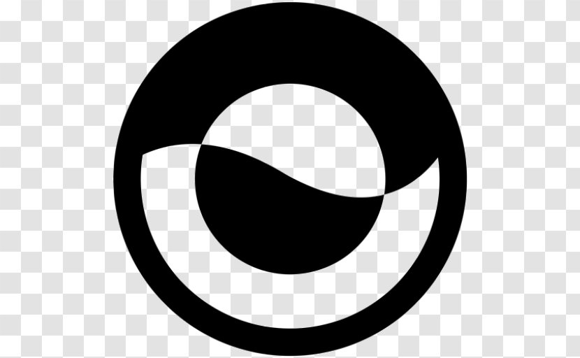 Circle Point Brand White Clip Art - Black Transparent PNG