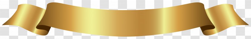 Gold Banner Clip Art - Golden Cliparts Transparent PNG