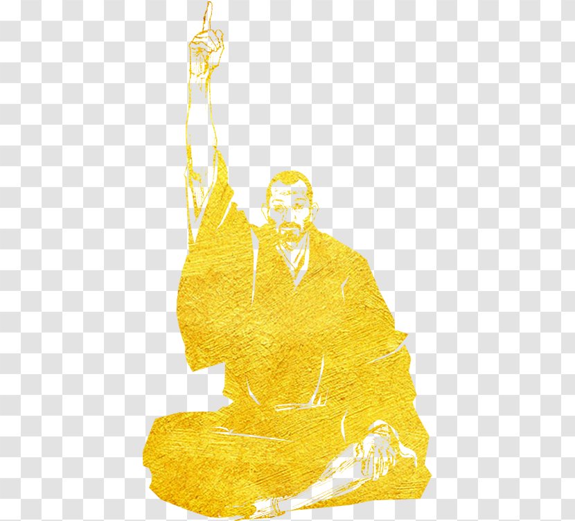 Silhouette Art Illustration - Costume Design - People Monk Transparent PNG