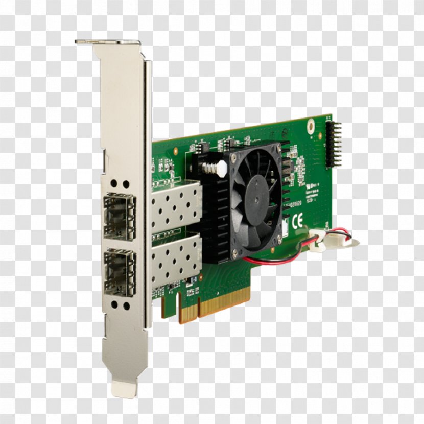 TV Tuner Cards & Adapters Intel Network PCI Express Thecus C10GI599F2 - Electronics Transparent PNG