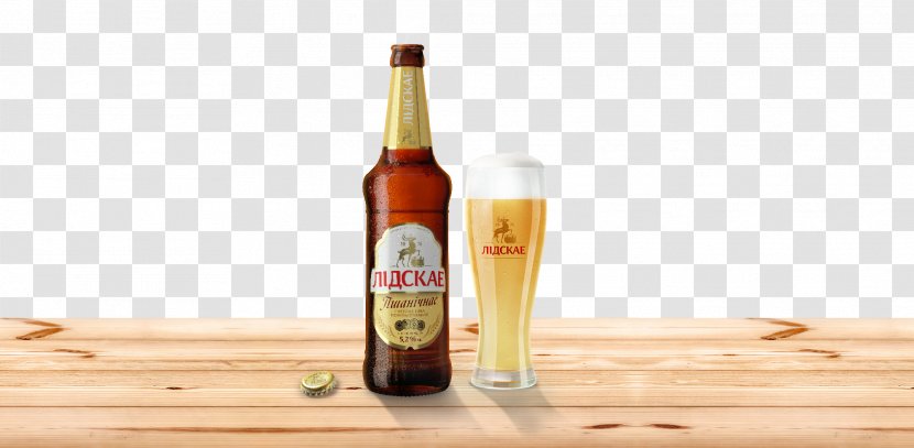 Liqueur Beer Bottle OAO Lidskoe Pivo Glass Transparent PNG