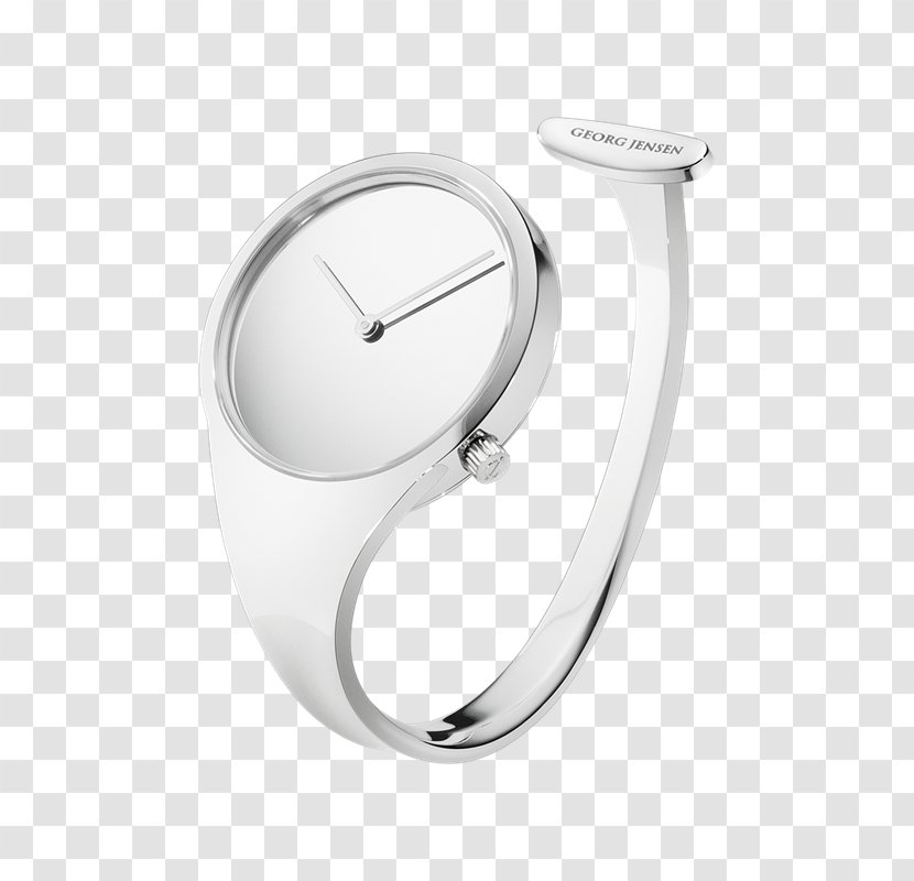 Quartz Clock Dial Watch Jewellery - Mirror - Georg Jensen Transparent PNG
