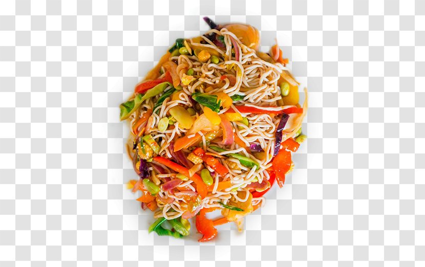 Chinese Noodles Vegetarian Cuisine Fried Chow Mein Thai - Vegetable Transparent PNG