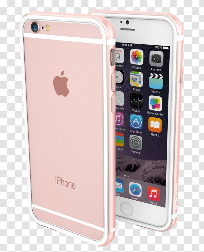 IPhone 6s Plus 7 Apple Rose Gold - Phone Case Transparent PNG