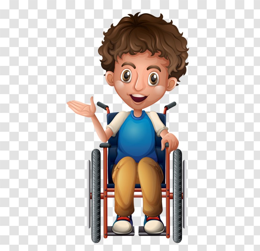 Wheelchair Photography Illustration - Finger - The Boy Sat In A Transparent PNG