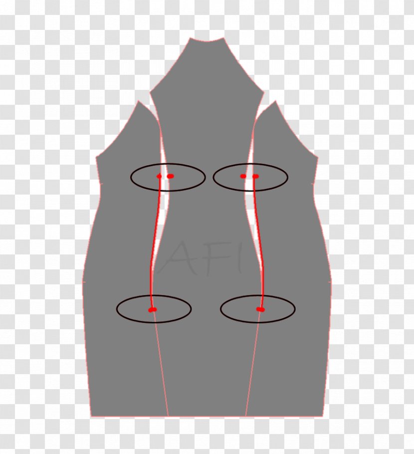 Shoulder Outerwear Line Pattern - Frame - Sewing Stitch Transparent PNG