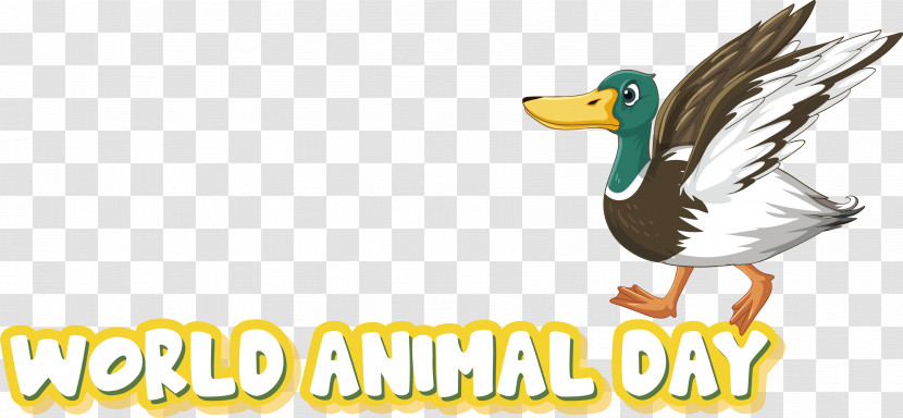 Birds Duck Beak Font Logo Transparent PNG