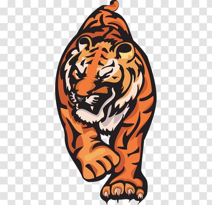 Tiger Lion Cat Roar Clip Art - Pumpkin Transparent PNG