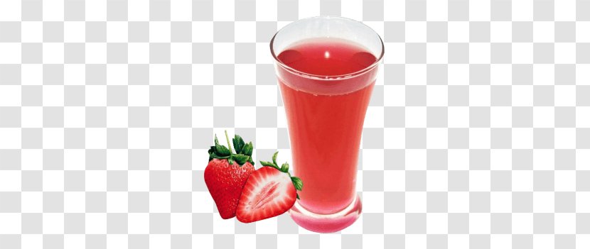Strawberry Juice Milkshake Pomegranate Tomato - Non Alcoholic Beverage Transparent PNG
