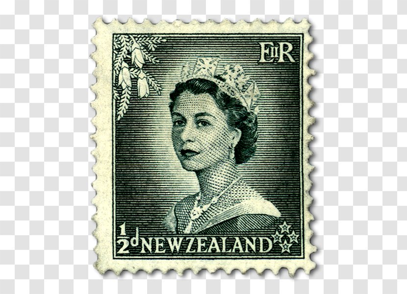 Elizabeth II New Zealand Postage Stamps Australia Mail - Portrait Transparent PNG
