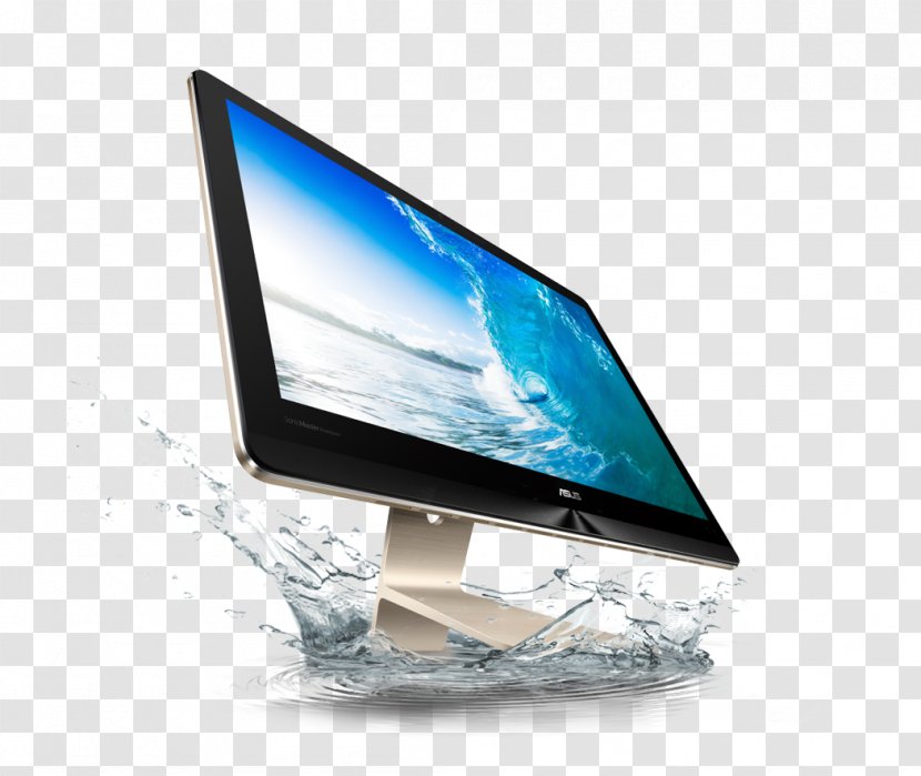 ASUS Zen AiO Pro Z240 Desktop Computers All-in-one Intel Core I7 Hard Drives - I5 - Laptop Part Transparent PNG